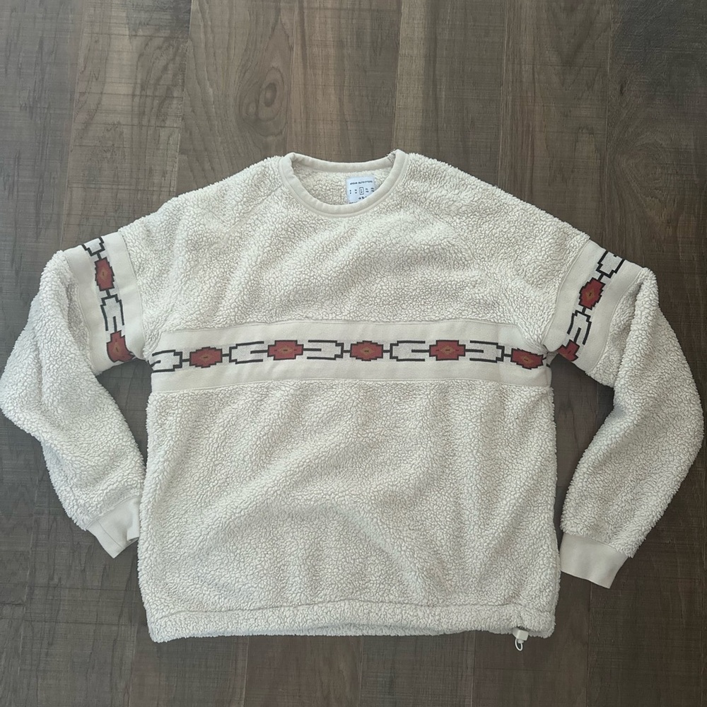 Urban Outfitters Sherpa Pullover Aztec Pattern *RARE*
